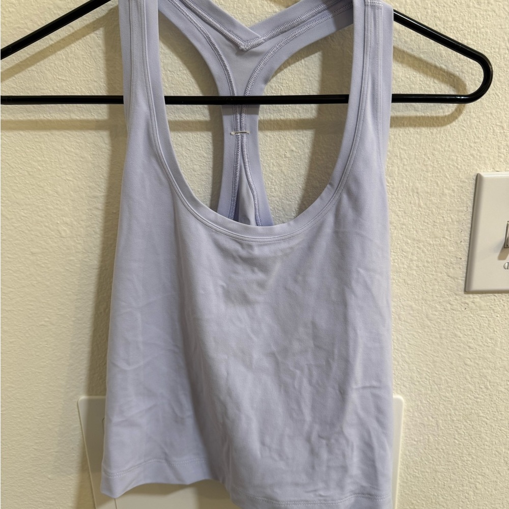 Lululemon tank top - cropped to waist length